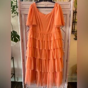 JessaKae Allegro Coral Dress 4X NWT